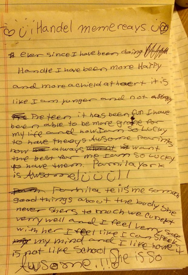 12 year old client testimonial